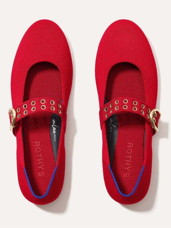 Rothy's Shoes - Rothy’s The Ballet Mary Jane - Cherry Size 7